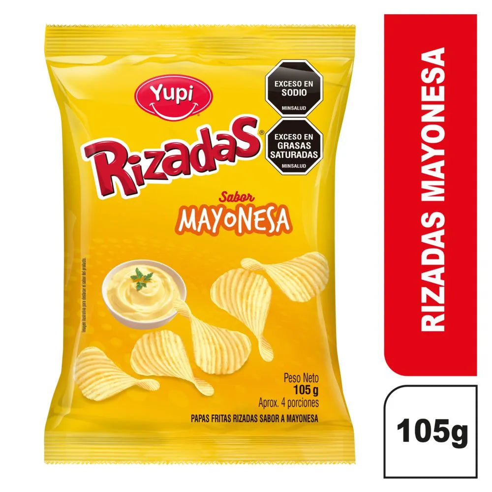 Rizadas de Mayonesa 105gr