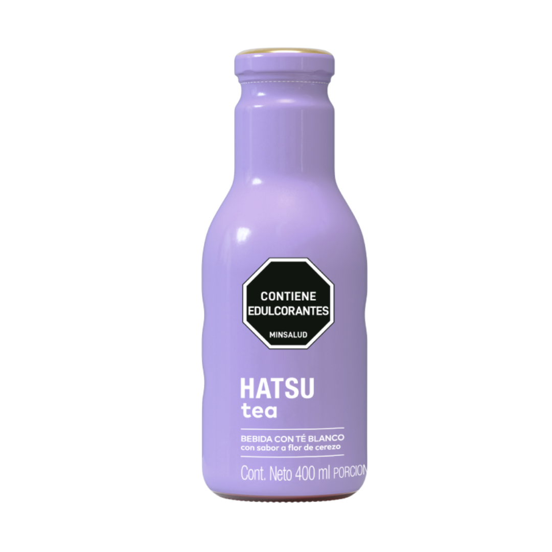 HATSU PURPLE TEA CHERRY BLOSSOM 400ML