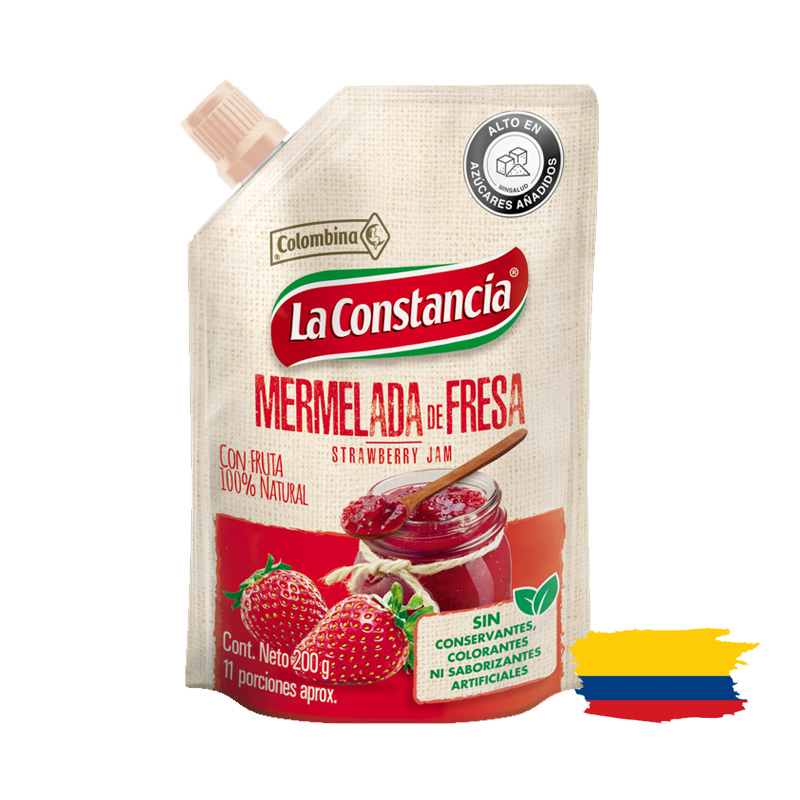 STRAWBERRY JAM / MERMELADA FRESA 200 Gr